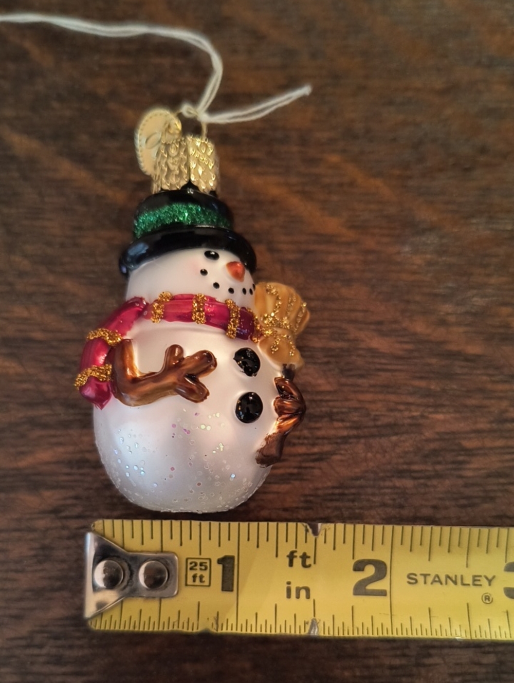 Old World Christmas Snowman Ornament - Picture 5 of 11
